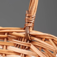 Набор корзин, 3 шт, 30&times;22/33 см,  26&times;12/28 см, 20&times;10/23 см, ива