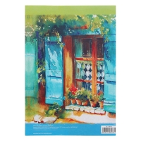 Папка для акварели А4, 20 листов, бумага СПБФ ГОЗНАК 200 г/м&sup2;