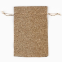 Мешок подарочный с термонаклейкой &laquo;Новогодний венок&raquo;, 16 х 24 см , Новый год