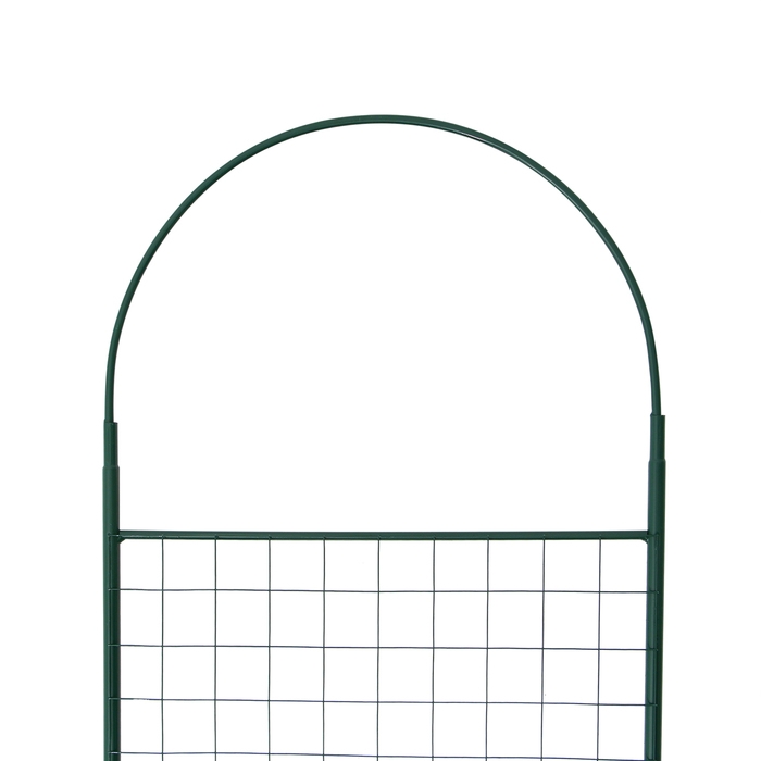 Шпалера, 190 &times; 50 &times; 1.6 см, металл, зелёная, &laquo;Сетка разборная&raquo;