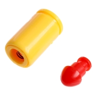 Пистолет &laquo;Глок&raquo;, мягкие пули и вылетающие гильзы, автоматическая перезарядка