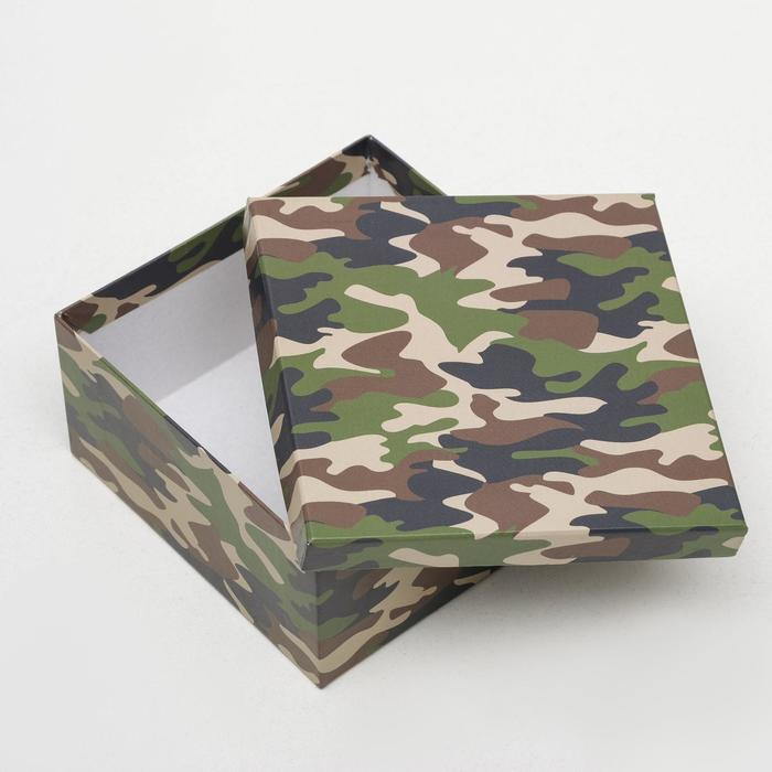 Набор коробок 10 в 1 "Милитари 2", 25,5 х 25,5 х 13 - 7 х 7 х 4 см