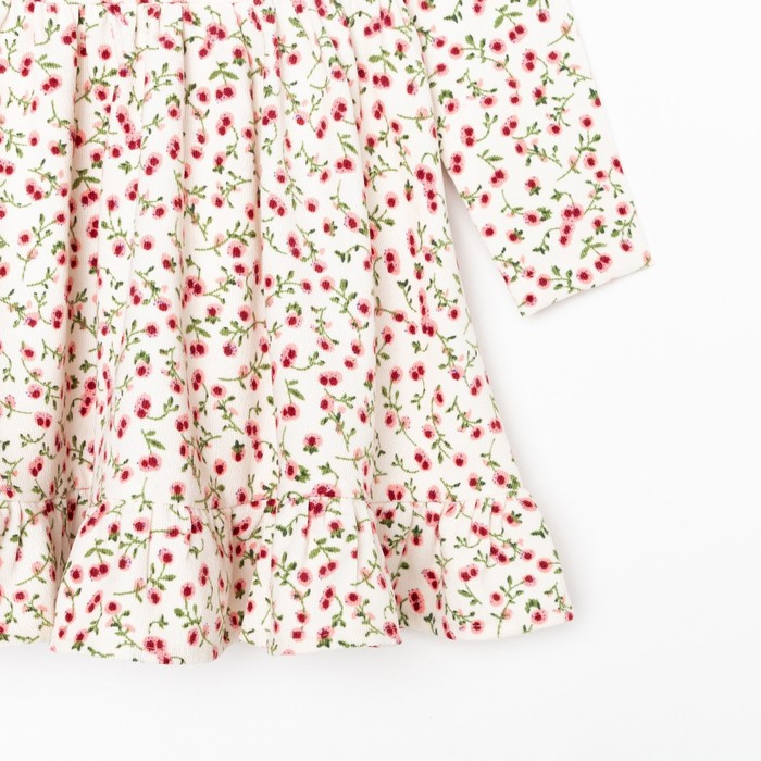 Платье KAFTAN Платье KAFTAN "Розы", р. 32 (110-116), белый