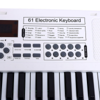 Синтезатор «Музыкальный мир», 61 клавиша, с микрофоном и адаптером Синтезатор «Музыкальный мир», 61 клавиша, с микрофоном и адаптером