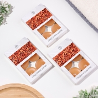 Свечи чайные ароматизированные "Сандаловое дерево" в подарочных коробках, 18 шт 1050013 Свечи чайные ароматизированные "Сандаловое дерево" в подарочных коробках, 18 шт 1050013