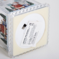 Ночник "Новый год" LED 1Вт 3хLR44 МИКС 6х6х10,5см RISALUX Ночник "Новый год" LED 1Вт 3хLR44 МИКС 6х6х10,5см RISALUX