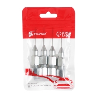 Игла для шприцевания, 70 мм, металлическая, набор 4 шт Игла для шприцевания, 70 мм, металлическая, набор 4 шт