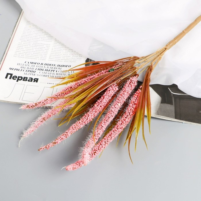 Букет Букет "Пушица лаванда" 26 см, микс