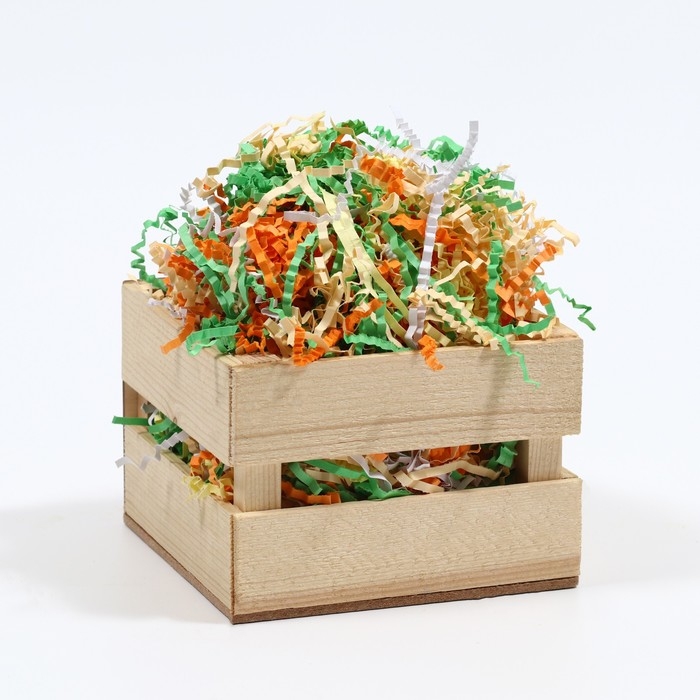 Наполнитель бумажный &laquo;Одуванчики&raquo;, оранжевый, зеленый, белый, желтый, 50 г