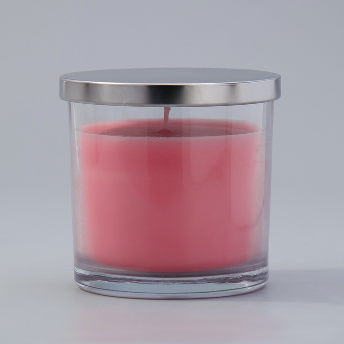 Свеча ГИГАНТ ароматическая в стакане Свеча ГИГАНТ ароматическая в стакане "Пион", соевый воск, 10х10 см