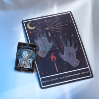 Значок &laquo;Таро&raquo; смерть, цветной в золоте