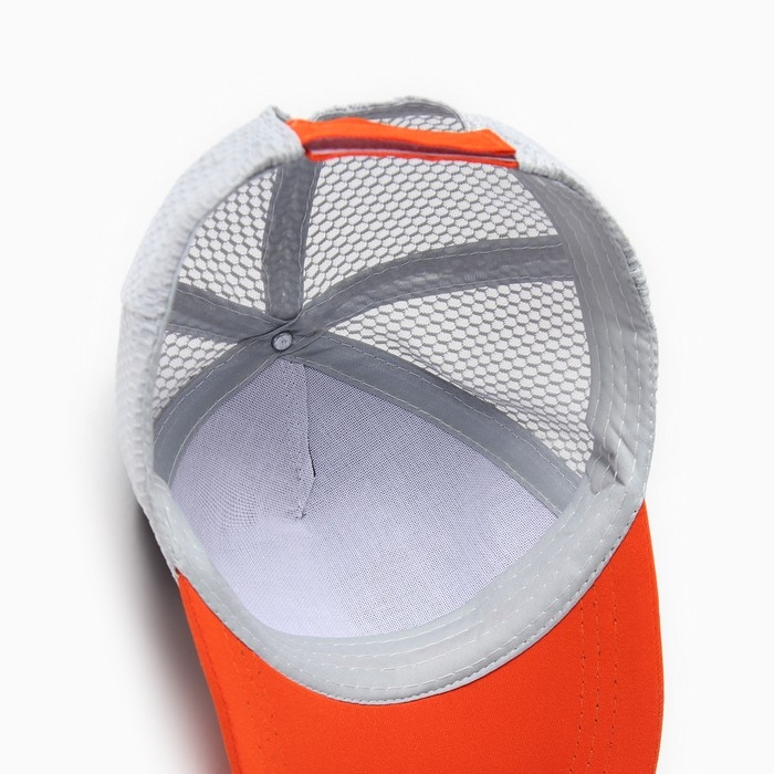 Бейсболка для мальчика MINAKU, цвет оранжевый/зеленый, р-р 52 см Бейсболка для мальчика MINAKU, цвет оранжевый/зеленый, р-р 52 см