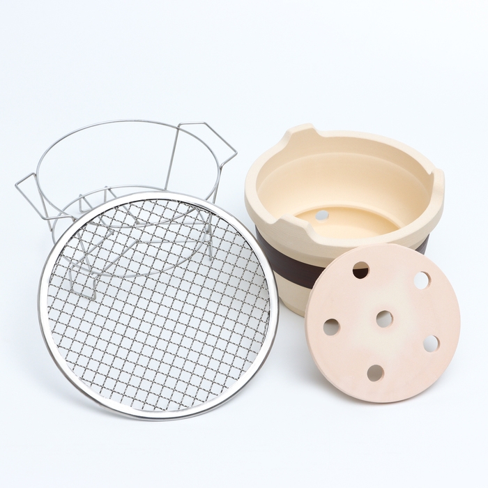 Тандыр настольный керамический, 18,5 х 15,5 см