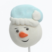 Маршмэллоу на палочке "Снеговик" голова