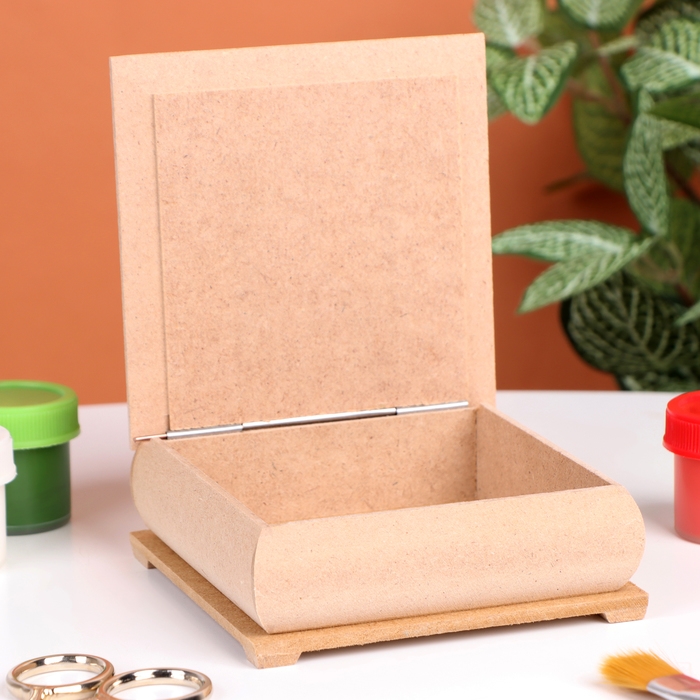 Заготовка для творчества &laquo;Шкатулка&raquo;, 10&times;10 см