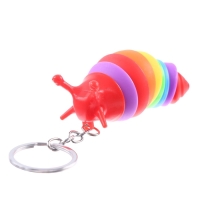 Игрушка антистресс гусеница &laquo;Чик-чирик&raquo;, цвета МИКС, брелок, в шоубоксе