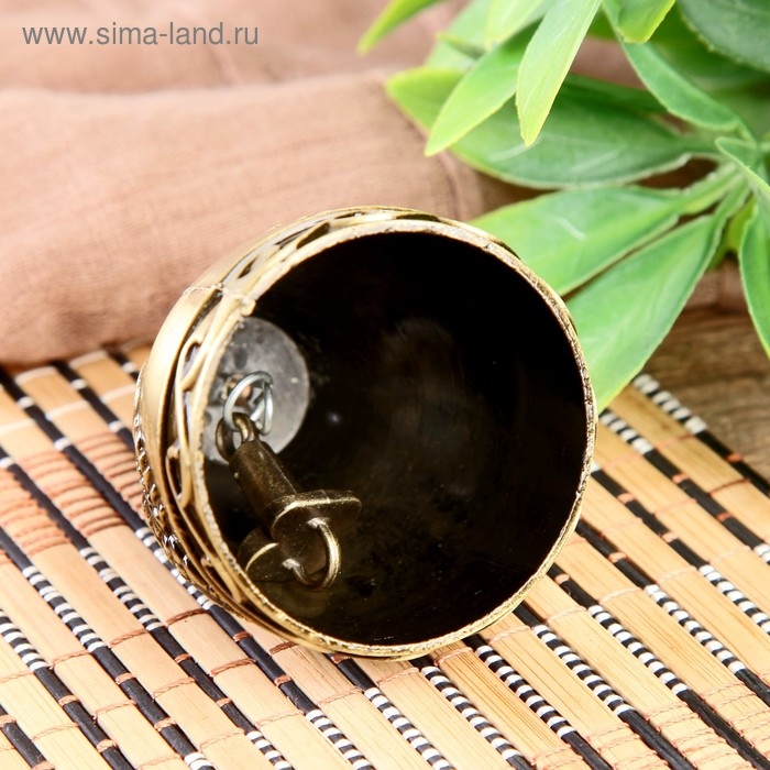 Колокольчик - подвеска металл &laquo;Птица Феникс&raquo;, 6&times;4.8&times;4.8 см