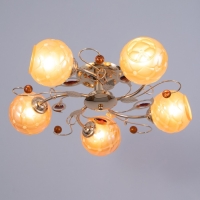 Люстра "Агнес" 5х40Вт Е27 Золото МОДЕЛЬ: 2600546 Люстра "Агнес" 5х40Вт Е27 Золото МОДЕЛЬ: 2600546