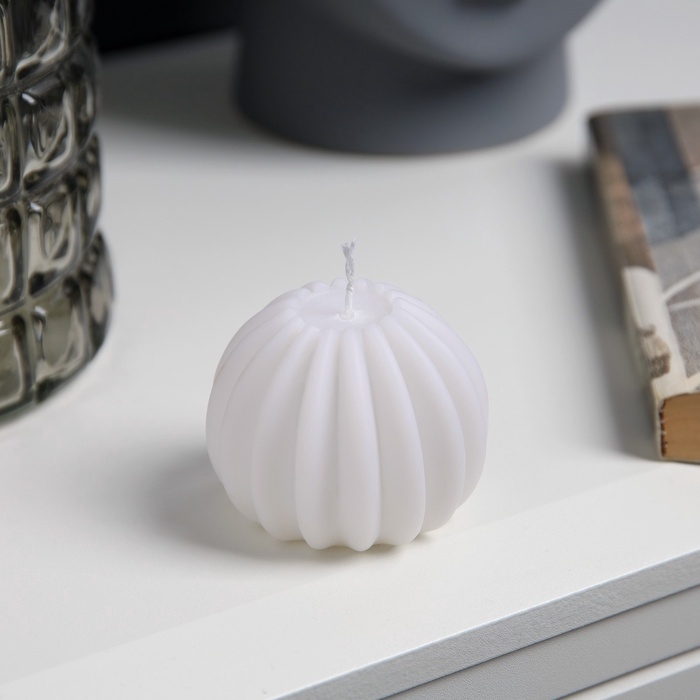 Светодиодная фигура «Свеча шарики» 6х6 см, батарейки АG13х3 (в комплекте), свечение теплое белое Светодиодная фигура «Свеча шарики» 6х6 см, батарейки АG13х3 (в комплекте), свечение теплое белое