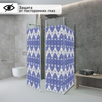 Плёнка самоклеящаяся &laquo;Плитка&raquo;, 45&times;200 см, цвет сиреневый