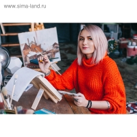 Мольберт настольный демонстрационный "Тренога", 200 x 150 x 160 мм (профиль 20 x 20 мм), неокрашенное дерево, Calligrata Мольберт настольный демонстрационный "Тренога", 200 x 150 x 160 мм (профиль 20 x 20 мм), неокрашенное дерево, Calligrata