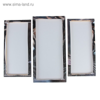 Модульная картина "Тигровый взгляд"  (2-25х52; 1-30х60) 60х80 см