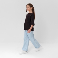 Футболка детская MINAKU цвет чёрный, рост 104 см