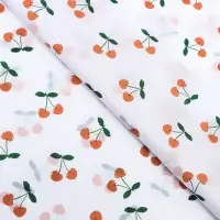 Бумага упаковочная тишью, &laquo;Вишня&raquo;, 50 см &times; 70 см 17 грамм
