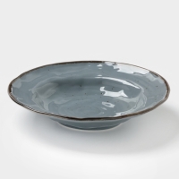 Тарелка глубокая Magistro "Alpine Frost" 23см 23х22,7х5 цвет синий