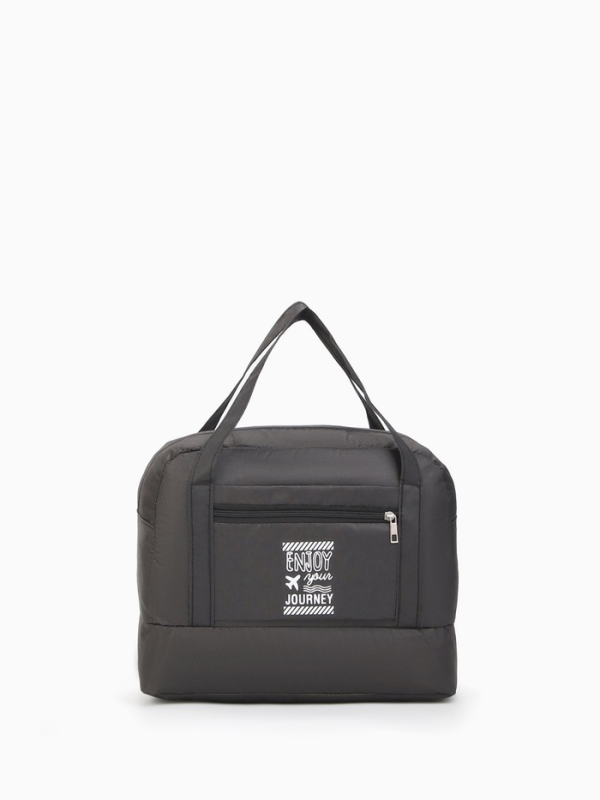 Сумка дорожная на молнии, чёрная Сумка дорожная на молнии, чёрная