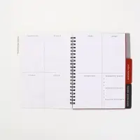 Планинг с разделителями, мягкая обложка А5, 50 л "Несделанные дела"