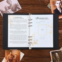 Родословная книга со встроенной флешкой 16 Gb &laquo;Семейная летопись&raquo;, 17,5 х 23 см..
