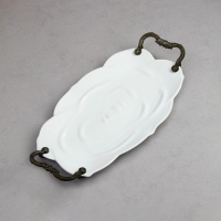 Блюдо «Розы», малое, фарфор, Иран Блюдо «Розы», малое, фарфор, Иран