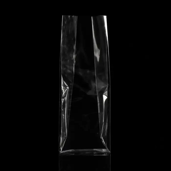 Пакет полипропиленовый фасовочный, прямоугольное дно, прозрачный, 10 х 6 х 28 см