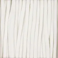 Круглый шнур Lasso S, белый, 10 см