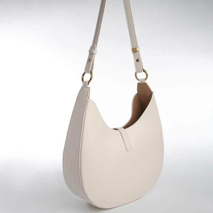 Сумка женская TEXTURA, косметичка, средний размер, цвет молочный