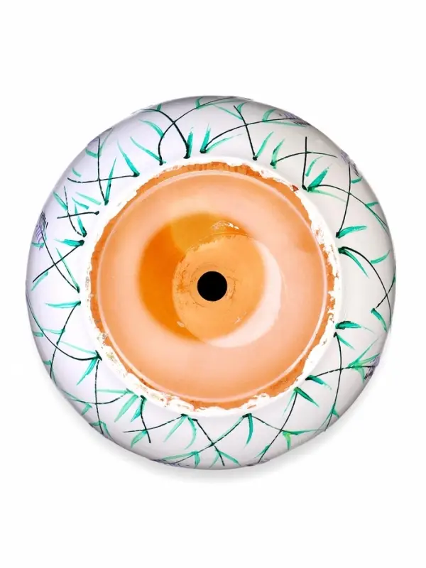 Набор горшков цветочный поддоном 4 шт 0,4 / 1 / 2,5 / 5 л керамика, Лаванда