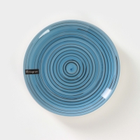 Тарелка керамическая Elrington &laquo;Аэрограф. Морской вечер&raquo;, d=19 см