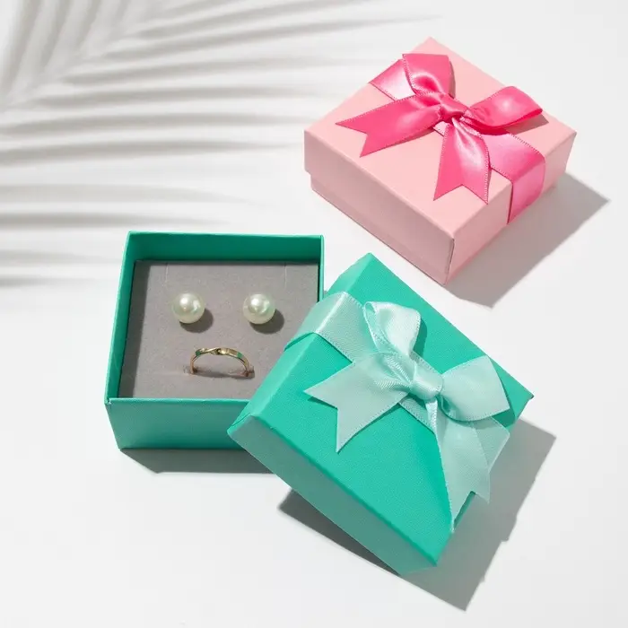 Набор короборчек подарочных 6 шт.  под набор "Сюрприз" 7,5*7,5*3,5, цвет МИКС (10215462)