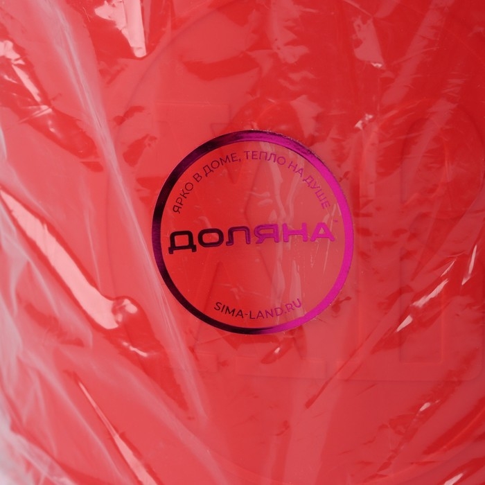 Набор силиконовых форм для выпечки Доляна &laquo;Куличики&raquo;, 3 шт: 15,5/13/10 см, цвет красный