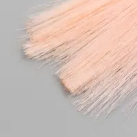 Искусственное растение для творчества "Ковыль" персик 29 см