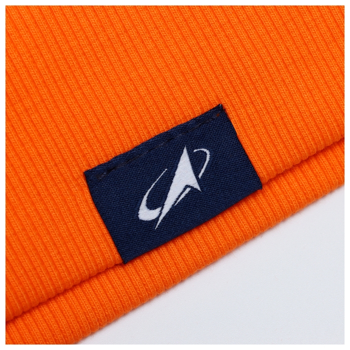 Свитшот РОСКОСМОС х ONLYTOP, р. XS, цвет оранжевый