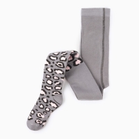 Колготки детские KAFTAN "Леопард" 104-110 см, серый Колготки детские KAFTAN "Леопард" 104-110 см, серый