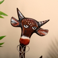 Сувенир на подставке &laquo;Коровка&raquo;, 10&times;5&times;31 см, дерево