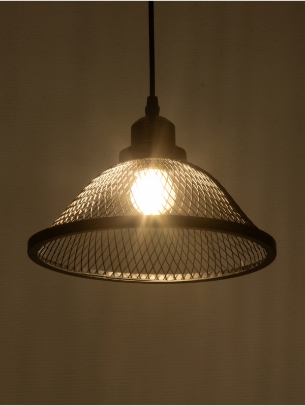 Светильник Robert 1х40Вт Е27 пр-1м черный 24х24х14см