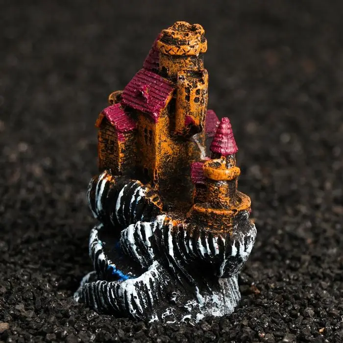 Декор для аквариума "Замок", 9 х 6 х 11 см