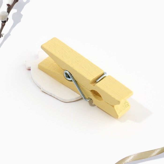 Набор прищепок для украшения вербы &laquo;Светлой Пасхи!&raquo;, 10 х 12 см.