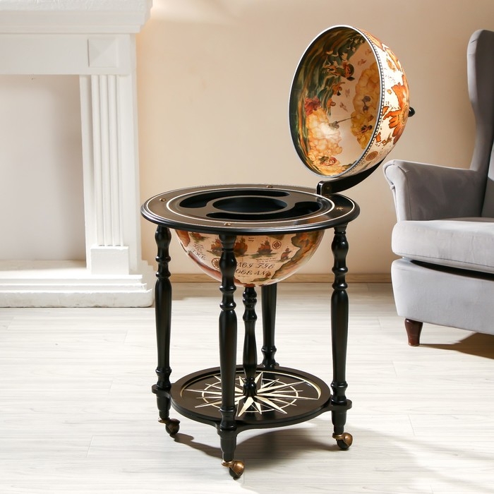 Глобус бар декоративный "Карта странника" 56,5х56,5х91,5 см