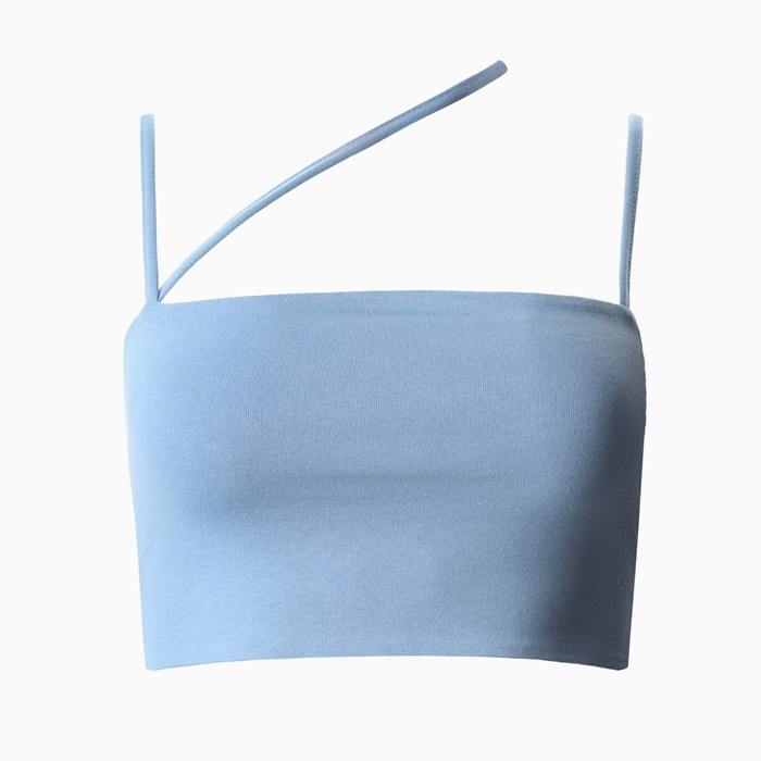 Топ женский на бретелях MIST, р. 44-46, голубой