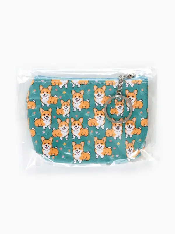 Кошелек дет 13-01-01 Июнь2516, 10,5*2,5*8 см, отд на молнии, микс